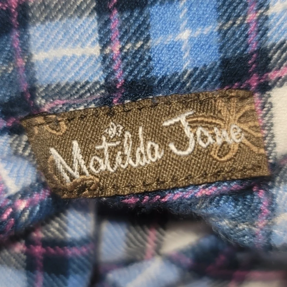 Matilda Jane Floating Away Flannel Long Sleeve Tunic